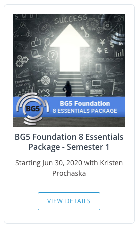 BG5 Business Institute Foundation Course